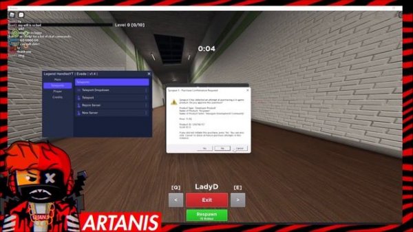 Roblox Evade Script Hack PASTEBIN 2022 | AUTO SPRINT + GOD MODE + GUN HACKS