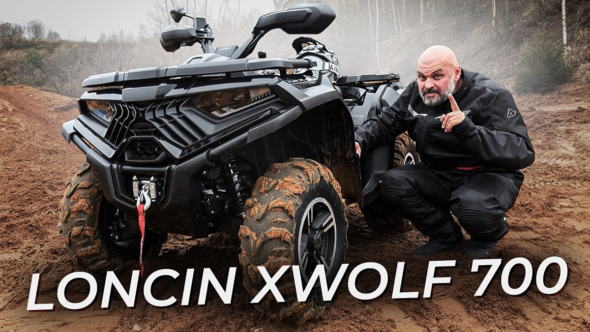 Лебёдка, полный привод и клиренс больше, чем у внедорожника. Loncin Xwolf 700L EPS | Два колеса смотреть онлайн