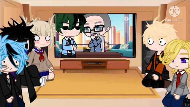 3 Members of the LOV + Bakugo and Aoyama react to Deku works as a waiter смотреть онлайн
