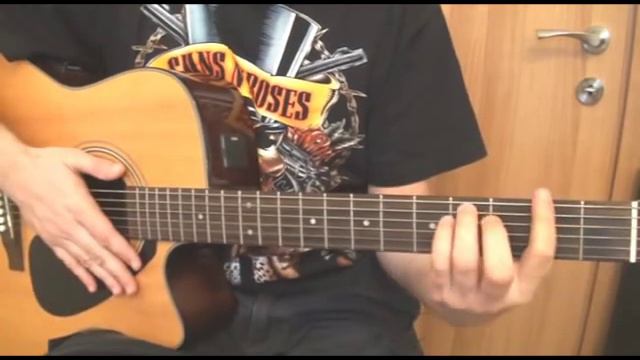 How To Play Dangerous - James Blunt On Guitar Tutorial