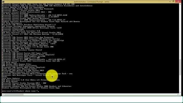 How to uninstall a program through command prompt? смотреть онлайн