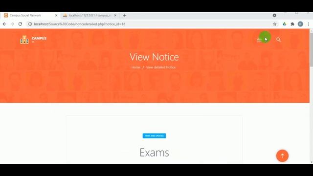 Campus Social Network developed using PHP & MySQL смотреть онлайн