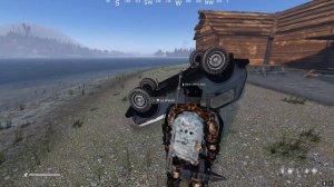 DayZ 2024 It`s Time как перевернуть машину. #dayz #lifehacks