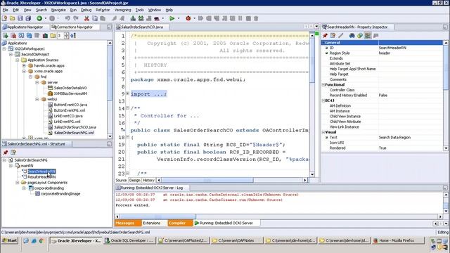 OAF - E-Business R12.2 - Parameterized VO - Search Page смотреть онлайн