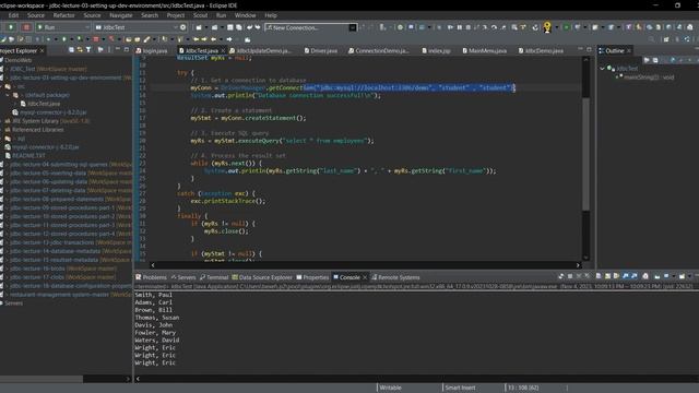 Restaurant Management System - Java MySQL Interface with Eclipse. смотреть онлайн