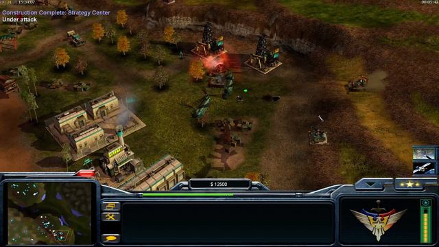 Laser VS Tank (Hard) - C&C Zero Hour Speedrun смотреть онлайн