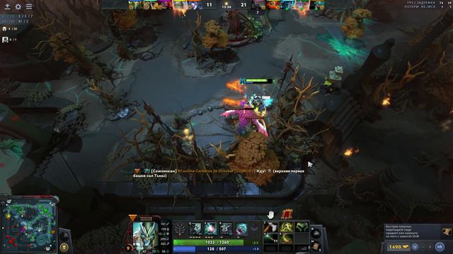 Phantom Assassin играю фантомкой через манту никаких бфов и прочей чуши