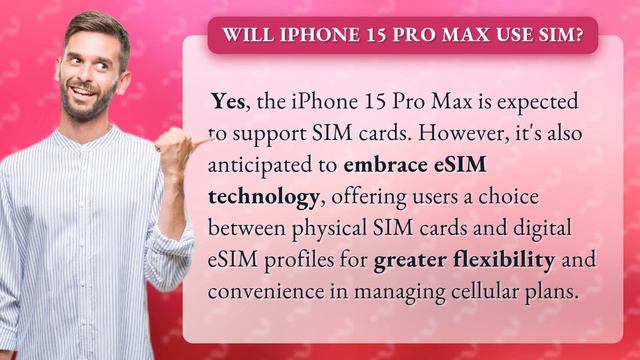 Will iPhone 15 Pro Max use SIM? смотреть онлайн
