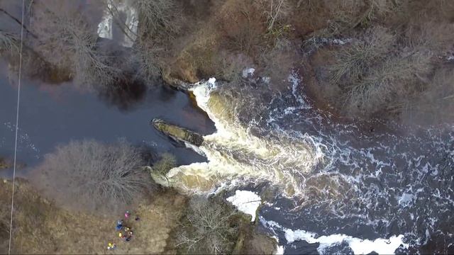 Река Страча, мельничный порог смотреть онлайн