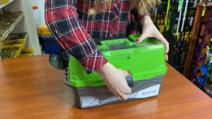 Рыболовный ящик Nisus Tackle Box. Обзор трехполочного ящика.