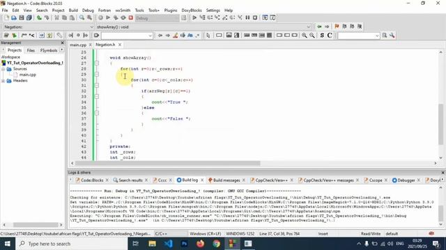 NEGATION OPERATOR OVERLOADING - C++ Object Oriented Programming Introduction смотреть онлайн