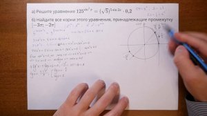 Отбор арктангенса по окружности | Тригонометрия ЕГЭ 2020