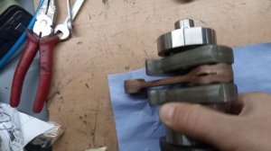 Ремонт коленвала Меркури 25м. Интересная поломка.