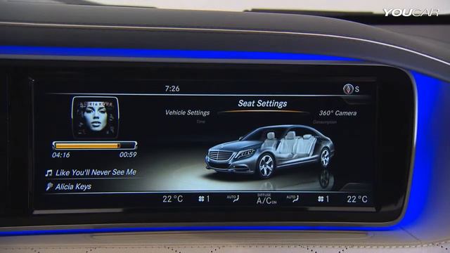 2014 Mercedes S Class COMAND Online YouTube смотреть онлайн