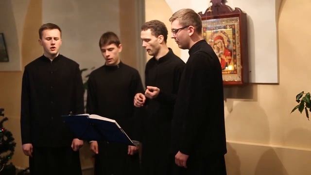 Колядка "Спи, Иисусе, спи", архиерейский хор Минской духовной семинарии смотреть онлайн