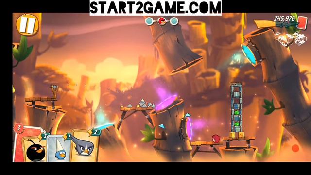ANGRY BIRDS 2 == BEST GOOGLE PLAY GAMES == gameplay #16 == gameplay by start2game.com == смотреть онлайн