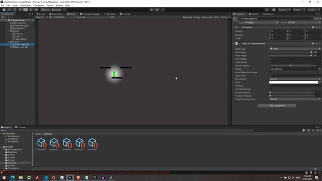 How to use 2D Lights + Realtime Shadows + Post Processing in Unity(Under 5 min) смотреть онлайн