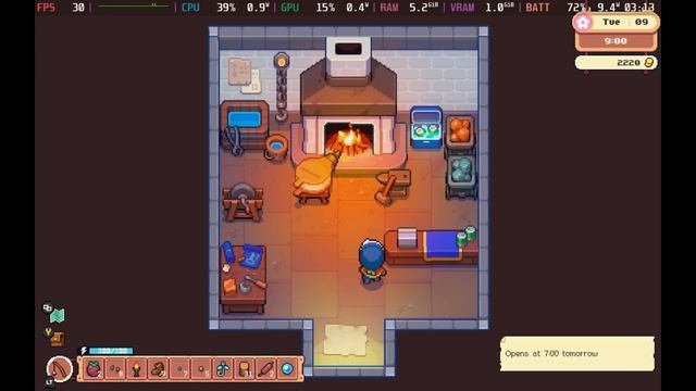 Moonstone Island Steam Deck Gameplay and Best Settings смотреть онлайн