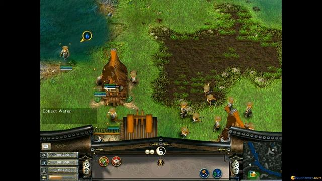 Battle Realms: Winter of the Wolf gameplay (PC Game, 2002) смотреть онлайн