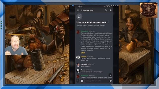 Tenkar's Toilet Has Been Flushed from the TSR Discord Server - Is this the First Step to Detente? смотреть онлайн