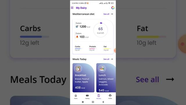 Diet Plan | Nutrition Plan | Nutrition Tracker React Native iOS/Android App смотреть онлайн