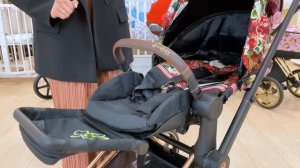 Подробный обзор немецкой коляски Cybex Priam III Lux вместе с автокреслом