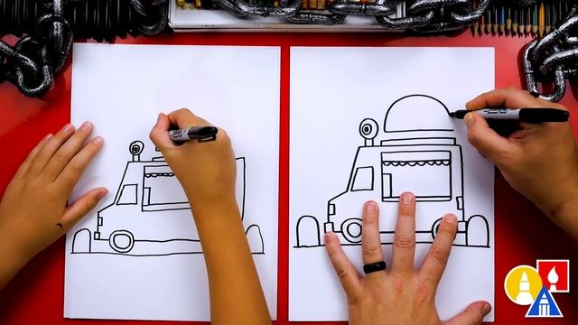 How To Draw A Haunted Spooky Taco Truck смотреть онлайн