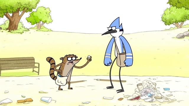 Regular Show - Rigby Gets Jinxed By Mordecai смотреть онлайн