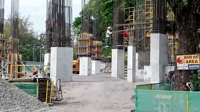 Mimosa Golf Ridge Tower 1 project Clark Economic Zone Pampanga on going structure,,1st update смотреть онлайн