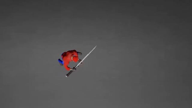 BLENDER 2.83 Анимация с мечем 2 смотреть онлайн