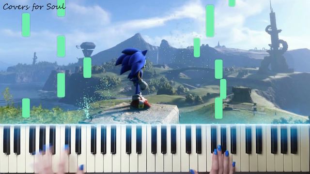 Sonic Frontiers OST - I'm Here (Easy Piano Tutorial) смотреть онлайн