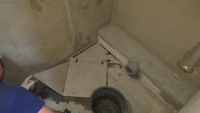 Кладем плитку керамогранит на пол по диагонали - МОЙ ОПЫТ смотреть онлайн