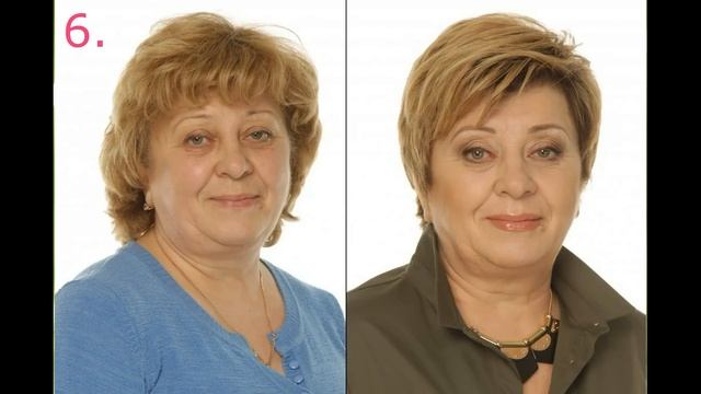 КАК КОРОТКАЯ СТРИЖКА И ЦВЕТ ВОЛОС СПОСОБНЫ ОМОЛОДИТЬ ЖЕНЩИНУ 50+/ПРИМЕРЫ ОБРАЗОВ "ДО" И "ПОСЛЕ". смотреть онлайн