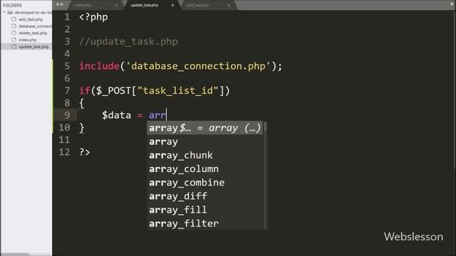 Developed To-Do List in PHP using Ajax - 3 смотреть онлайн