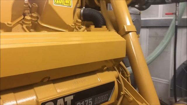 CAT C175 Masterpiece: 4000HP V16 Diesel Generator Walk Through & Warm Start