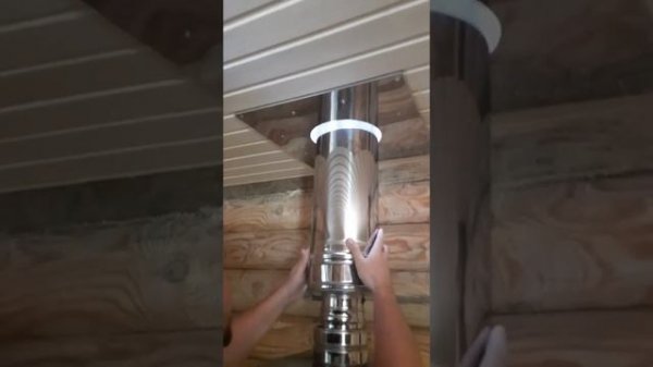 Правильный монтаж печи с дымоходом в бане