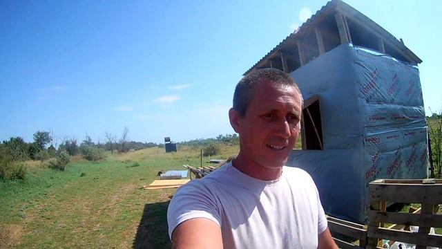 Воскресенье,накрыл крышу,встречал гостей. смотреть онлайн