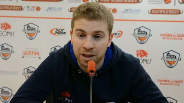 Andrea Turchetto In Sala Stampa Al Termine Di Leonis - Reggio Calabria