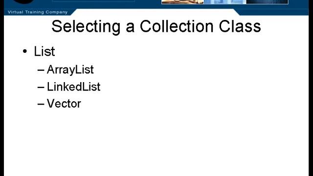 Chapter10.java.lang & java.util - Lesson8 Selecting a Collection Class смотреть онлайн