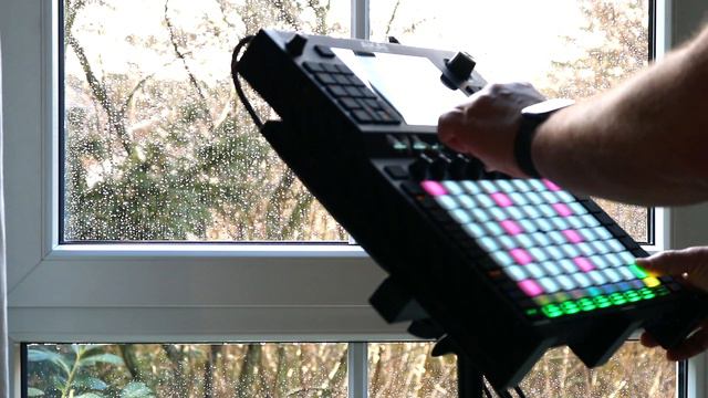Rain ... Akai Force .. Synthesizer .. Ambient Chill Live Performance