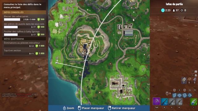 TROUVER LES 7 PIÈCES DU PUZZLE sur Fortnite: Battle Royale ! смотреть онлайн