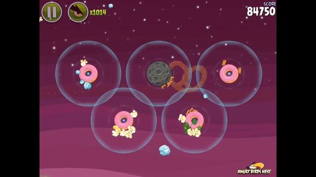 Angry Birds Space Utopia 4-20 Walkthrough 3-Star смотреть онлайн