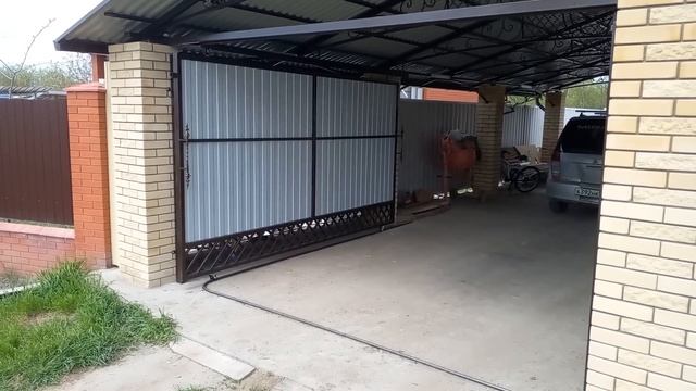 откатные ворота с поворотом на 90 градусов смотреть онлайн