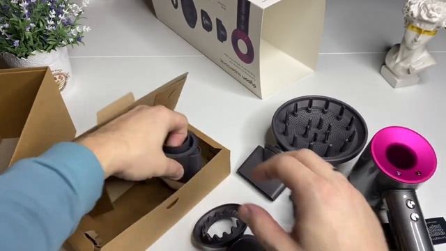 Фен Dyson Supersonic HD08 Малайзия 1:1 оригинал обзор и распаковка смотреть онлайн