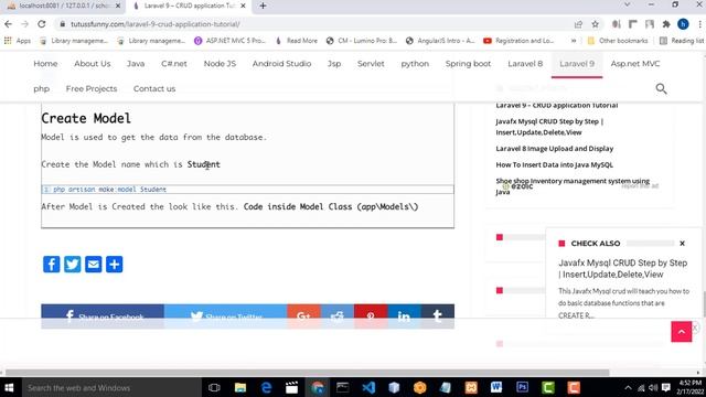 Laravel 9 crud step by step смотреть онлайн