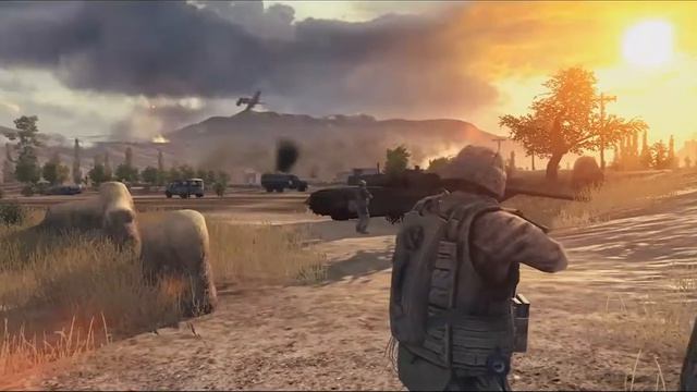 Operation Flashpoint Red River Gameplay смотреть онлайн