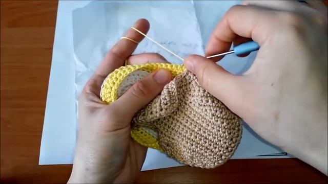 Мастер-класс сандалики вязание крючком - вяжем задник и застёжку. смотреть онлайн