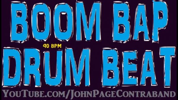 Half Hour Boom Bap Drum Beat 90 bpm Practice Loop