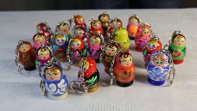 Матрёшка брелок / www.artshop-rus.com смотреть онлайн