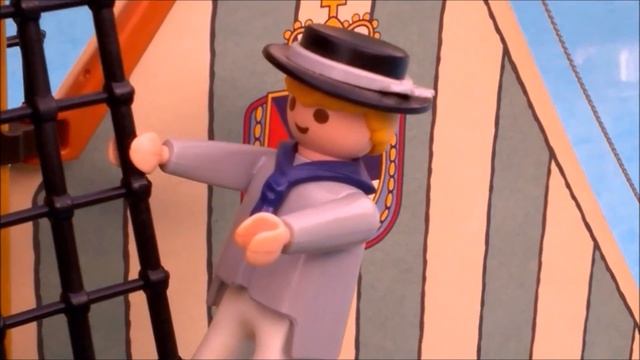 Playmobil Pirates: Pirate Ship Corsair VS The Naval Schooner смотреть онлайн